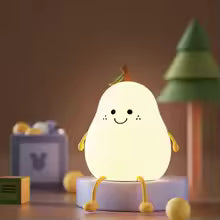 Pear Silicone Night Light