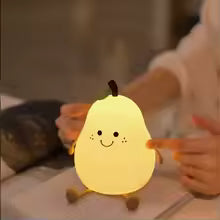 Pear Silicone Night Light