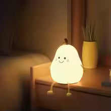 Pear Silicone Night Light