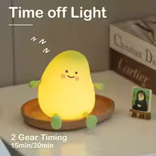 Pear Silicone Night Light
